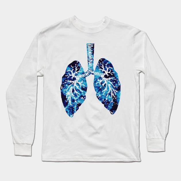 Lungs Long Sleeve T-Shirt by IamValkyrie